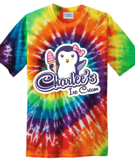 Charlee's Ice Cream Tie Dye T-Shirt $15