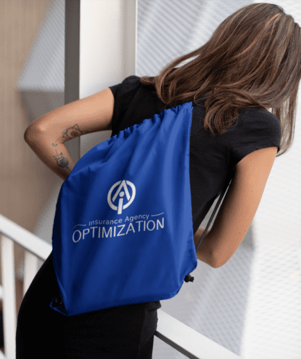 IAO Drawstring Bag ($10)
