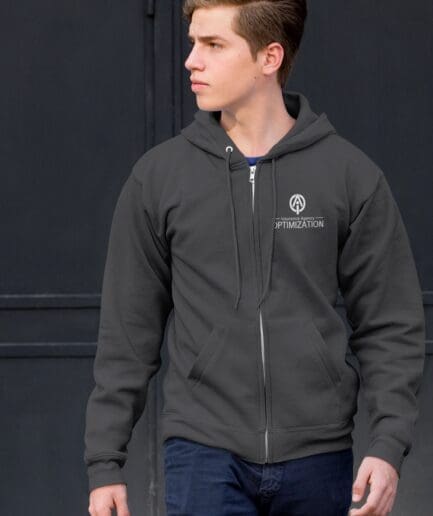 IAO Zip Up Hoodie ($55)