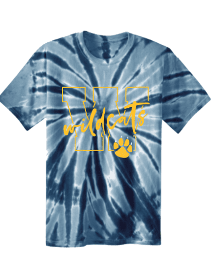 Wildcats Tie Dye T-shirt