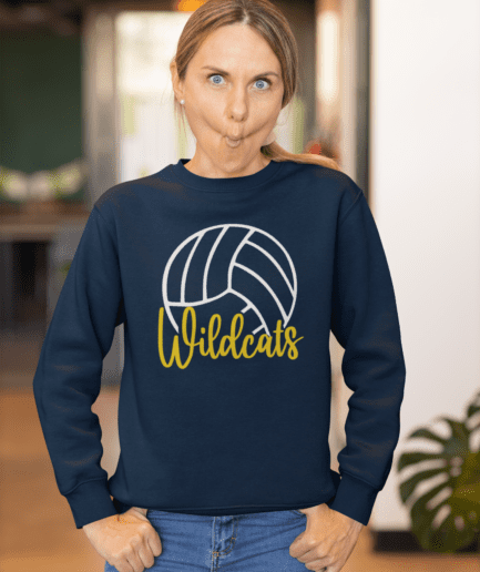Wildcats Volleyball Graphic