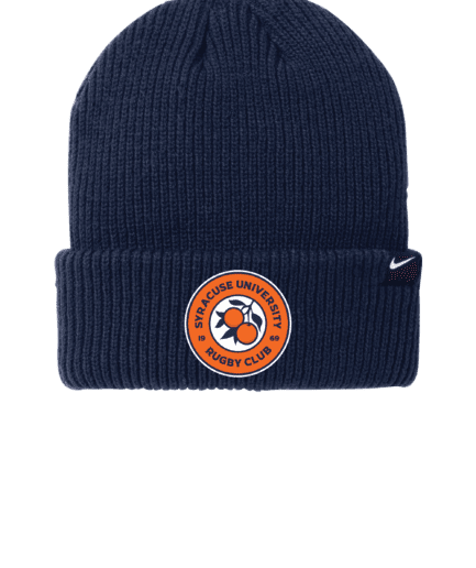 Syracuse Silicone Patch Nike Cuffed Beanie $36