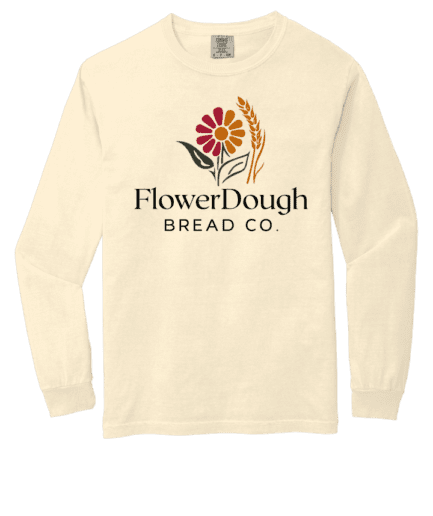 Flower Dough Bread Co.  - Comfort Colors Unisex Long Sleeve Tee
