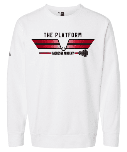 The Platform Lacrosse Academy  - Unisex Adidas Crew Neck Sweatshirt