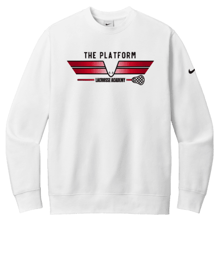 The Platform Lacrosse Academy  - Unisex Nike Fleece Crew Neck