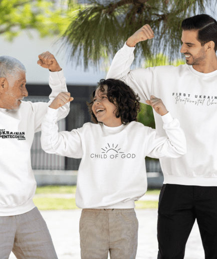 First Ukrainian Pentecostal Church - Adult Crew Neck Sweatshirt